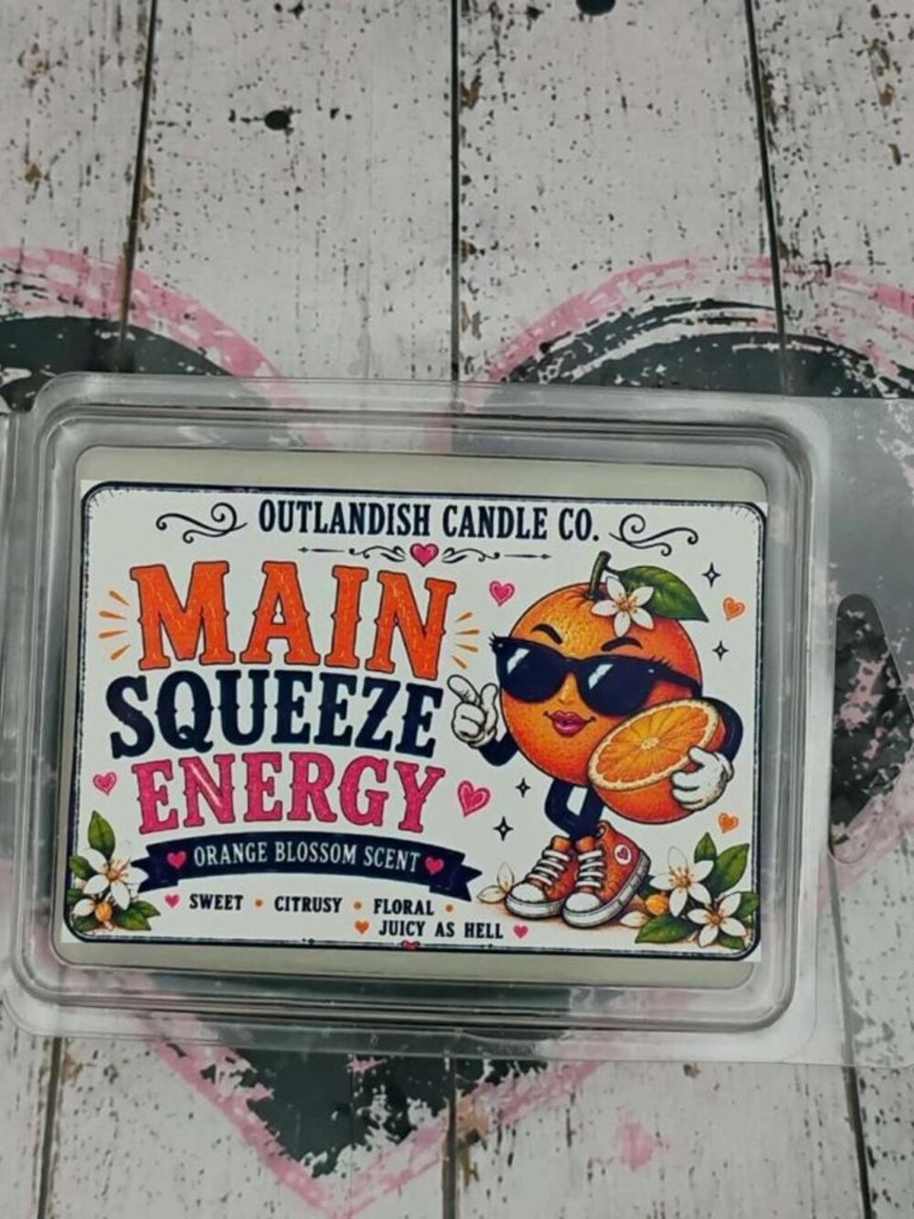 5 different wax melt scents for $25.00